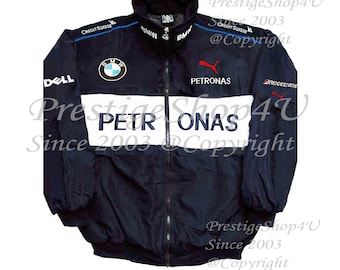 BMW Pit Crew Vintage Retro Automobile Motorsport Motor Sport Auto Racing Race Racer Rally Gear Car Top Suit Jackets Jacket Size M L XL XXL