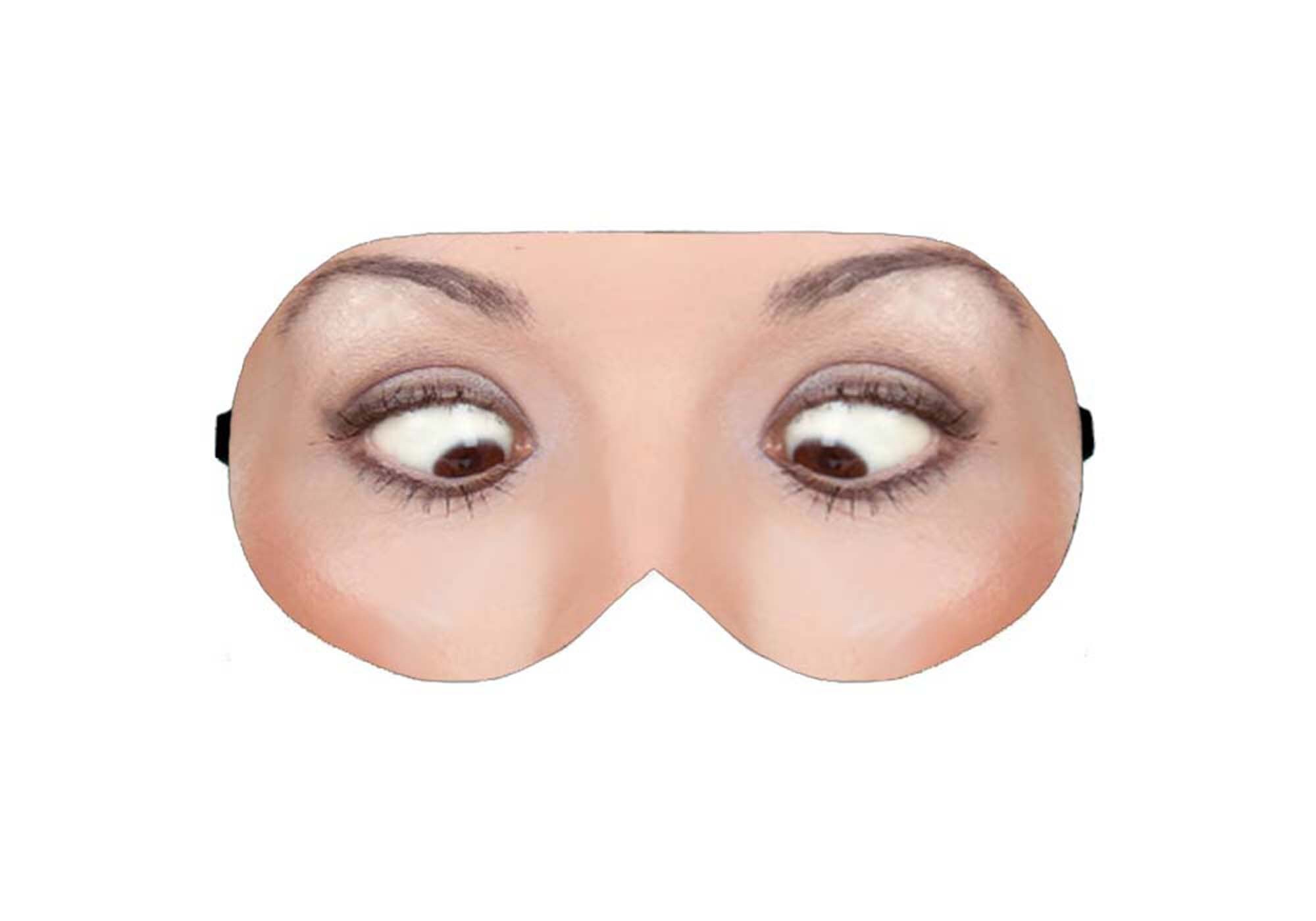 Funny Woman Face Handmade Blindfold Blindfolds Eye Sleep Sleeping Mask ...