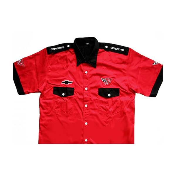 Corvette Pit Crew Shirt Etsy