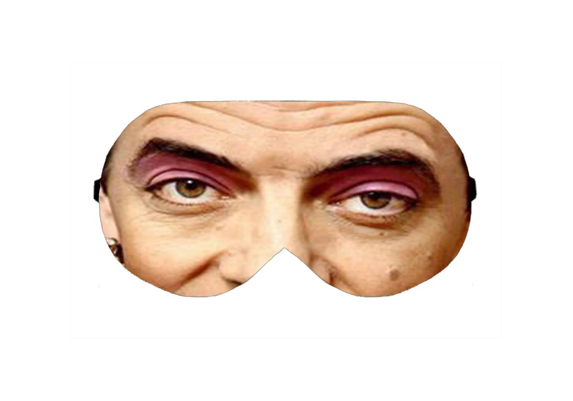 Tilstedeværelse Sodavand siv Mr. Bean Female Funny Face Blindfold Blindfolds Eye Sleep - Etsy