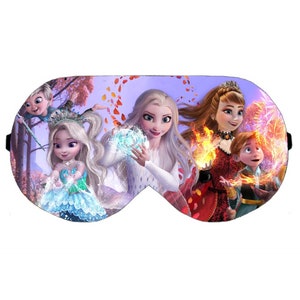 Frozen 3 III Elsa Anna Princess blindfold blindfolds sleep eye sleeping mask masks cover pillow sleepwear gift present for kid girl girls