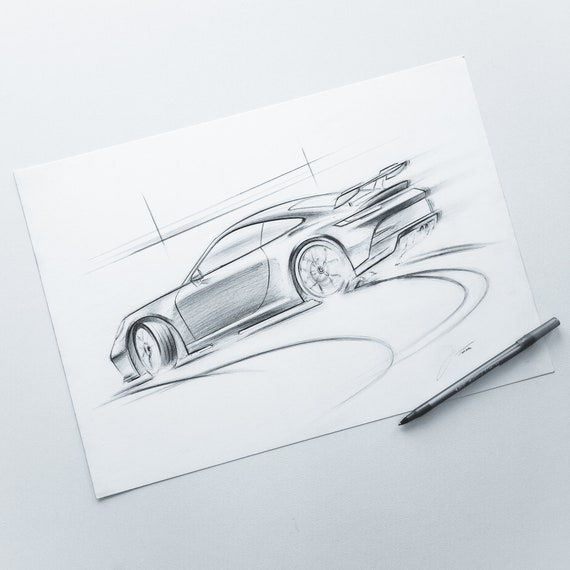 Discover more than 107 car sketch art latest