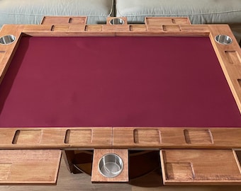 Board Game Table Topper with added Shelves