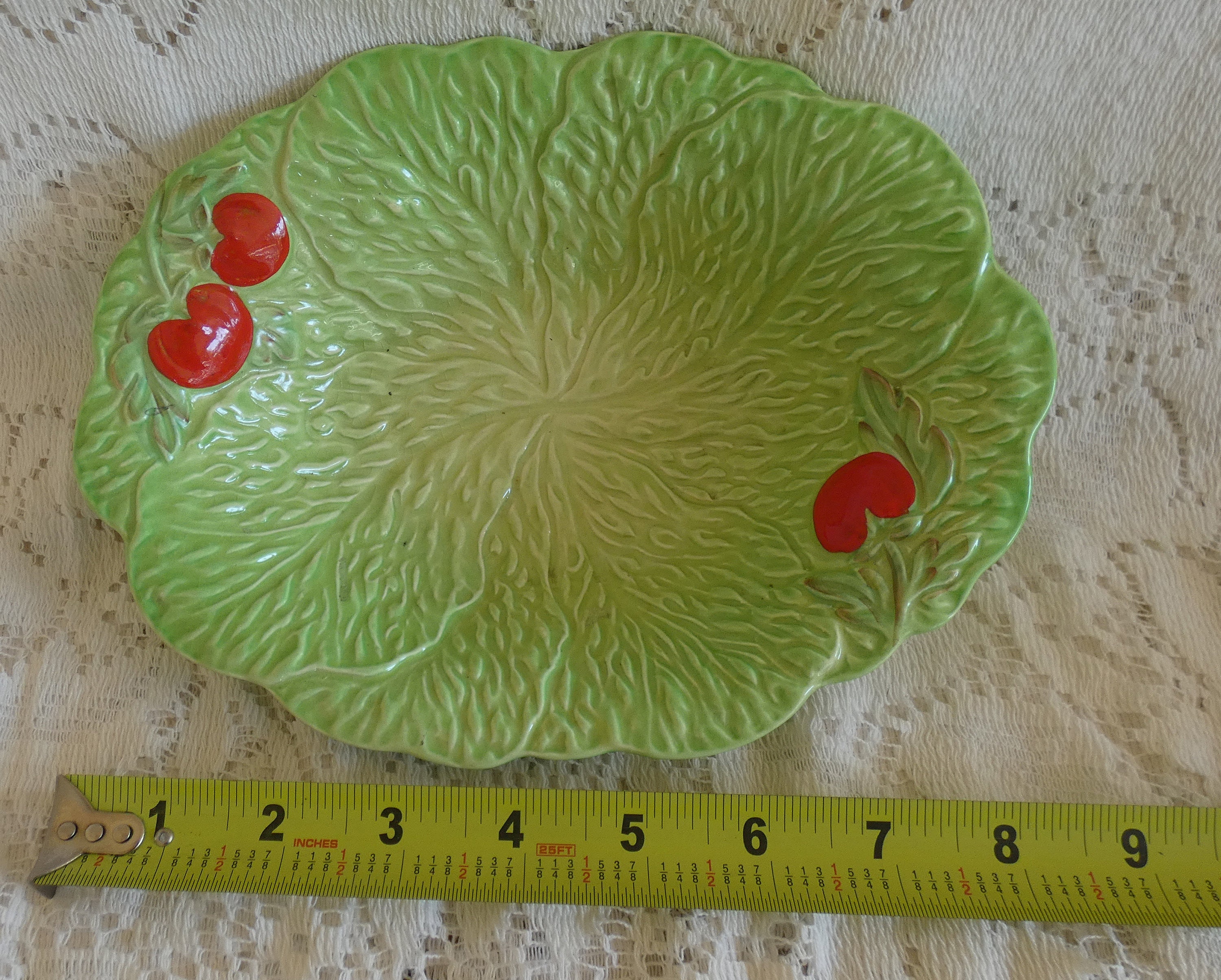 Set of Four Beswick Ware lettuce and Tomato Pattern Large Salad Bowls/small Serving Bowls Etsy