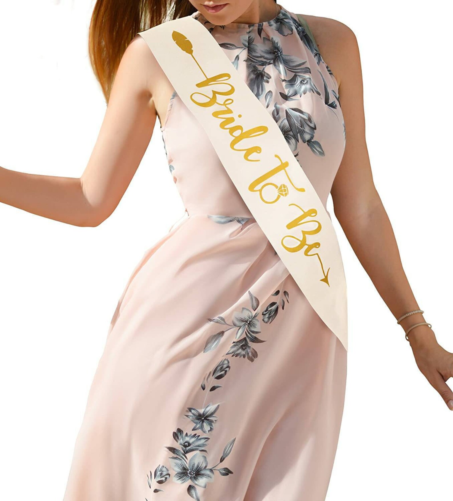 vintage bride to be sash