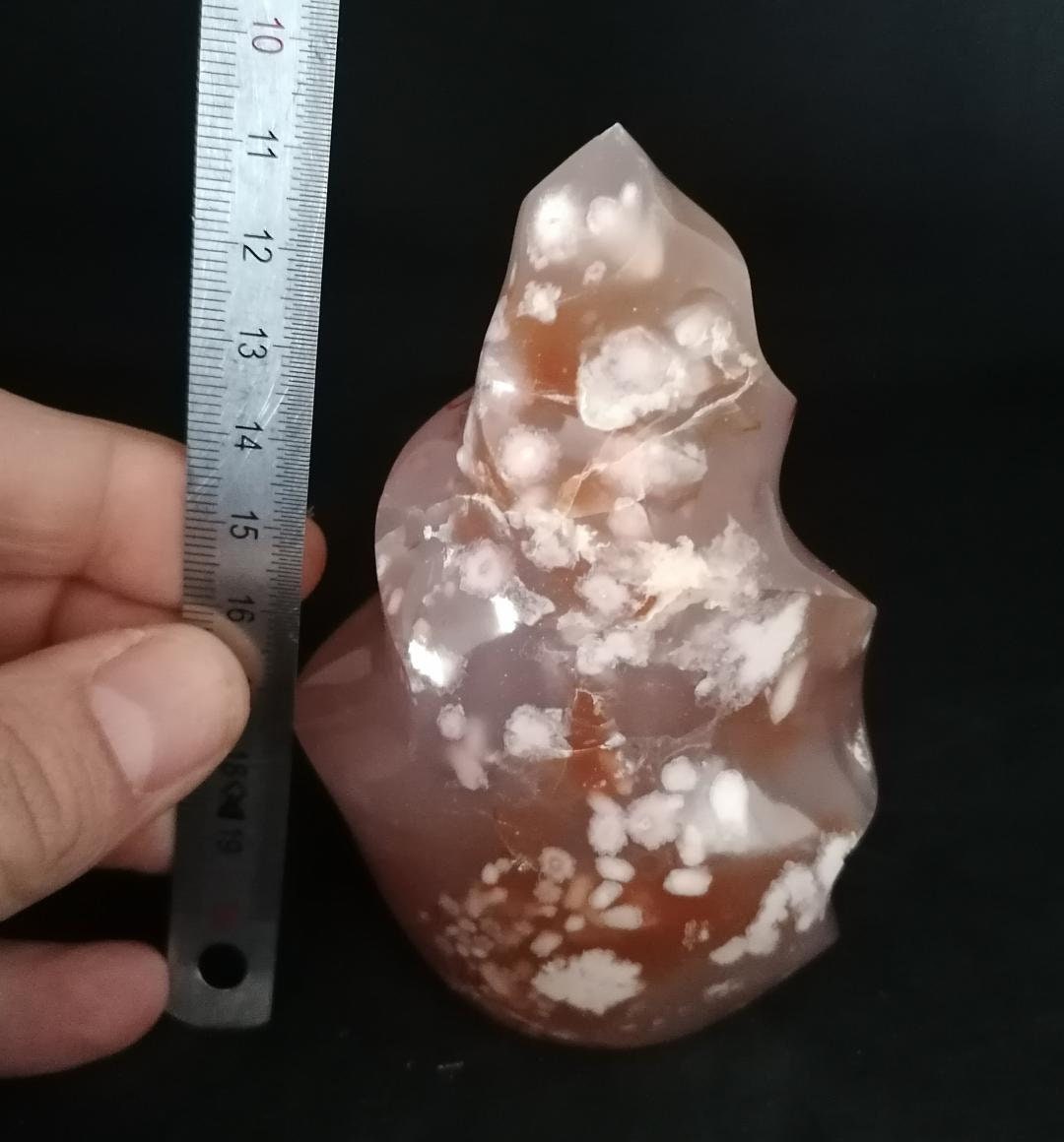 Agate Fleur Forme Libre Minéraux Naturalprana
