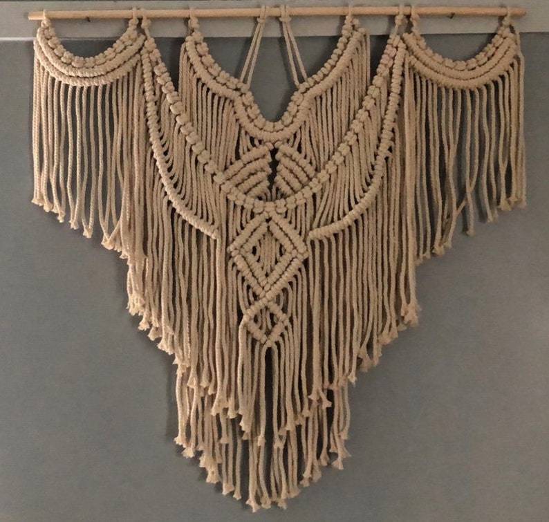 Large Macrame Wall Hanging Etsy