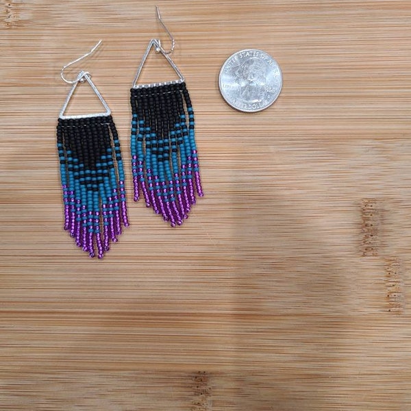 Blue&Purple Earrings