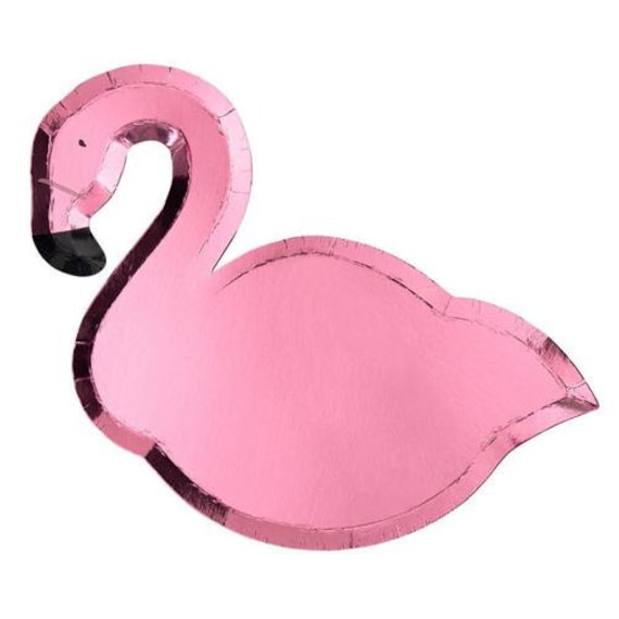 PINK FLAMINGO PLATES Il_570xn