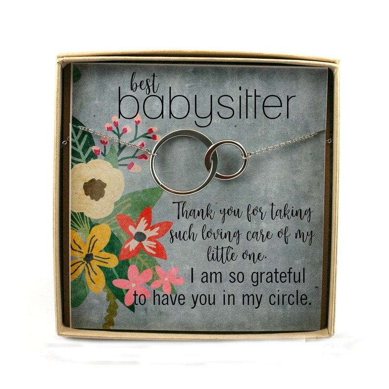 thank you gift for babysitter