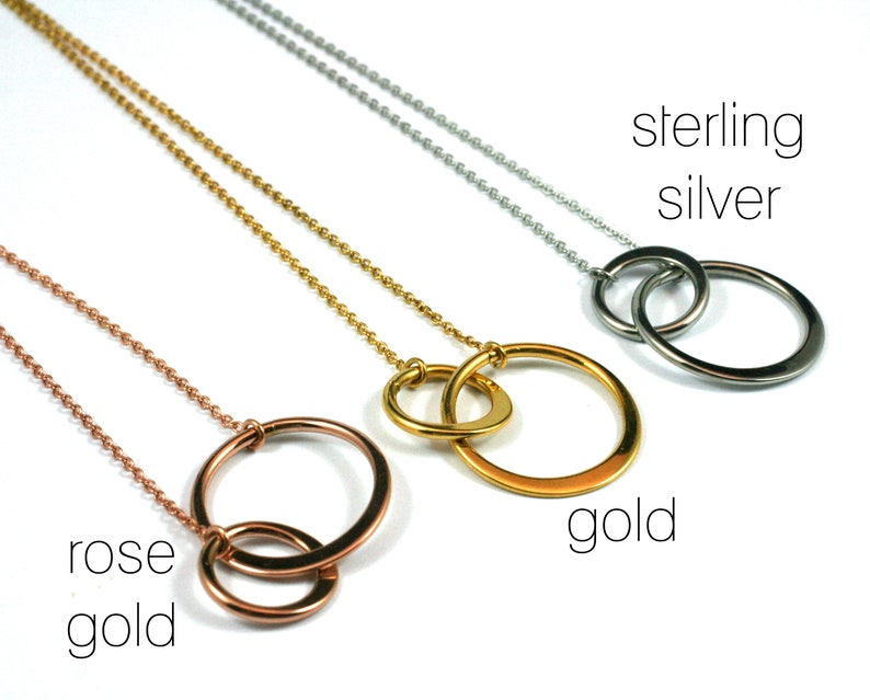 Cousin of the Bride Necklace \u2022 Bride/'s Cousin Wedding Jewelry \u2022 Connecting Circle \u2022 Family Necklace Wedding Gift \u2022 Favorite Cousin Gift