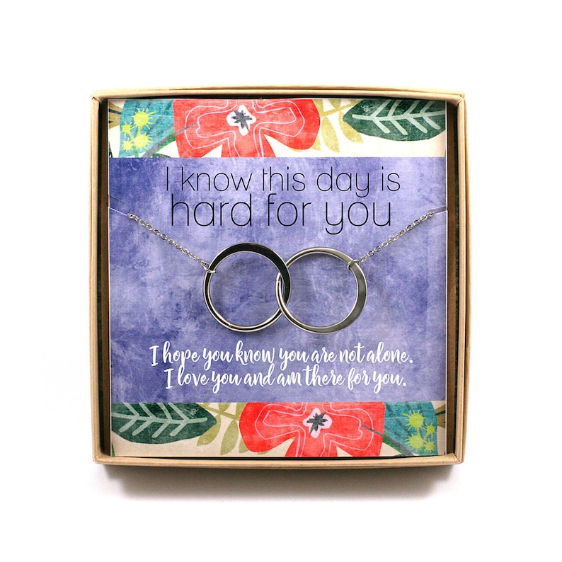 Death Anniversary Gift Remembrance Jewelry Connecting Etsy