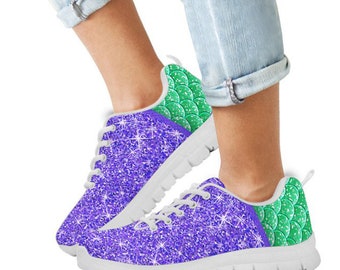 mermaid tennis shoes