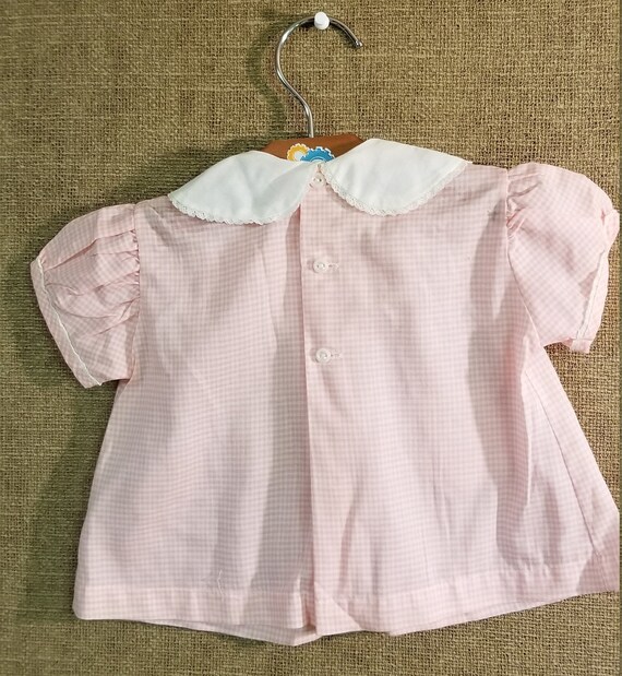 Vintage pink baby dress ~ Sweet!! (21 Vin80) - image 5
