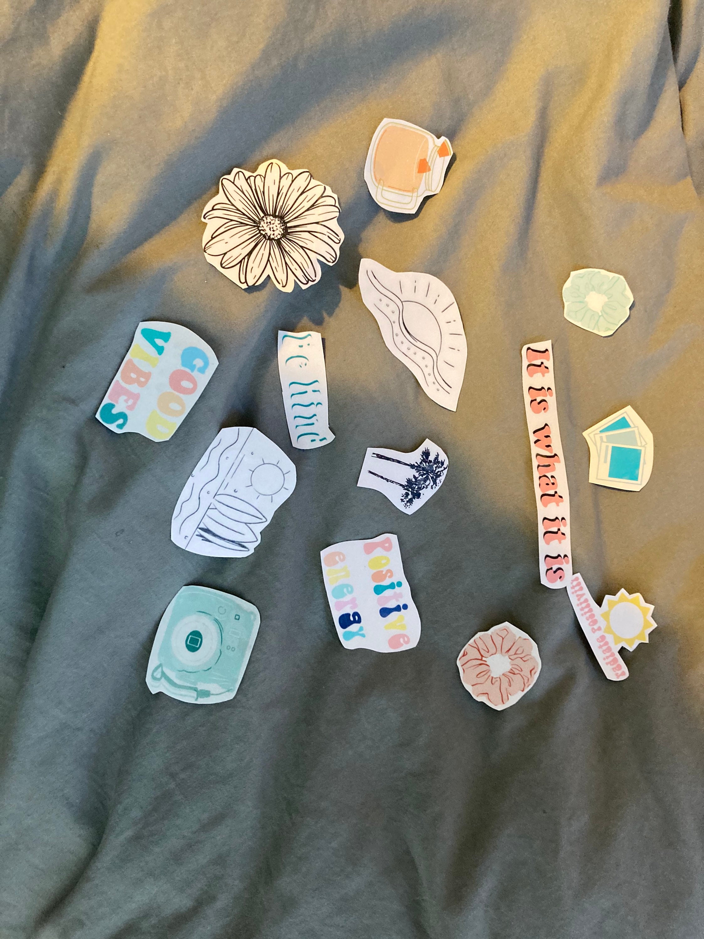 vsco sticker pack vsco stickers waterproof sticker pack etsy