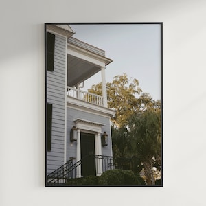 Charleston Historic Home | Film Photography Digital Download | Detailed Shot of a Historic South Carolina Home