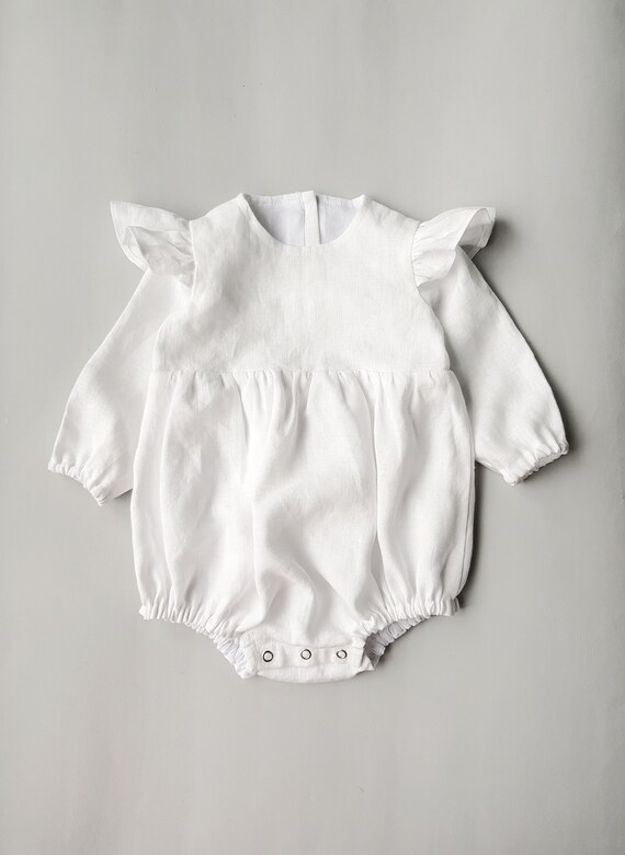 White Bubble Playsuit Bubble Baby 