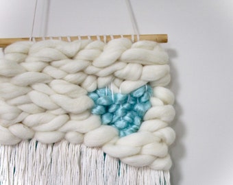 MADE TO ORDER: Hand-Woven Wall Hanging - Heart