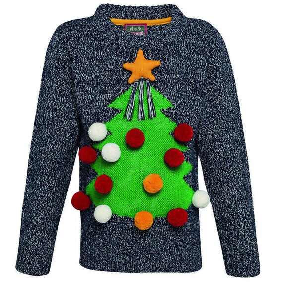Grey christmas deals jumper