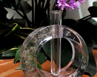 Botanical Dandelion Resin Plant Propagation Tube Holder
