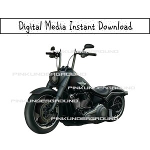 Motorcycle Vector Art: Biker Clipart (JPG, PNG) - Cricut, Web, Print (Digital Download)