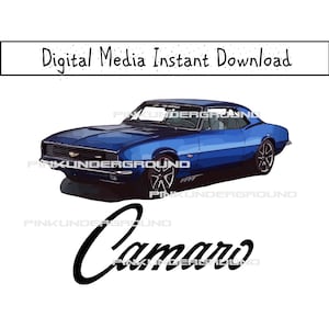 Blue Car Clipart Painting JPG PNG artwork Vector Web Print cut Instant download graphic files cricut shirt designs downloads