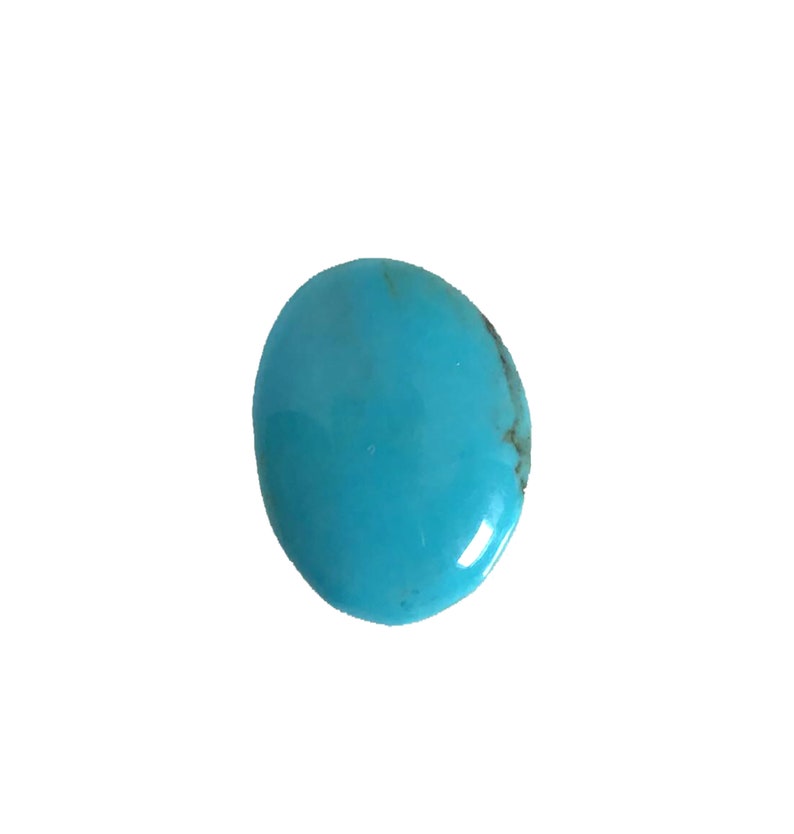 Natural Freeform Arizona Turquoise Cabochon Size 30mm X 23mm 27.25 Carats Weight