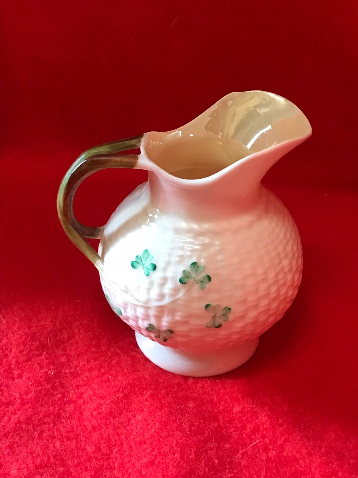 Belleek creamer and sugar bowl set | Etsy