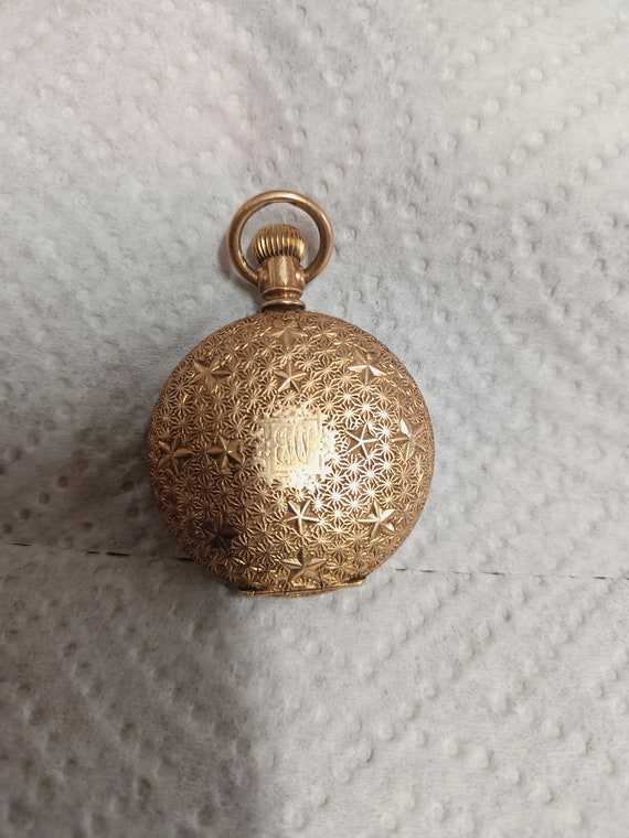 vintage 1939 c.w.c. Co. planet Gold pocket watch c