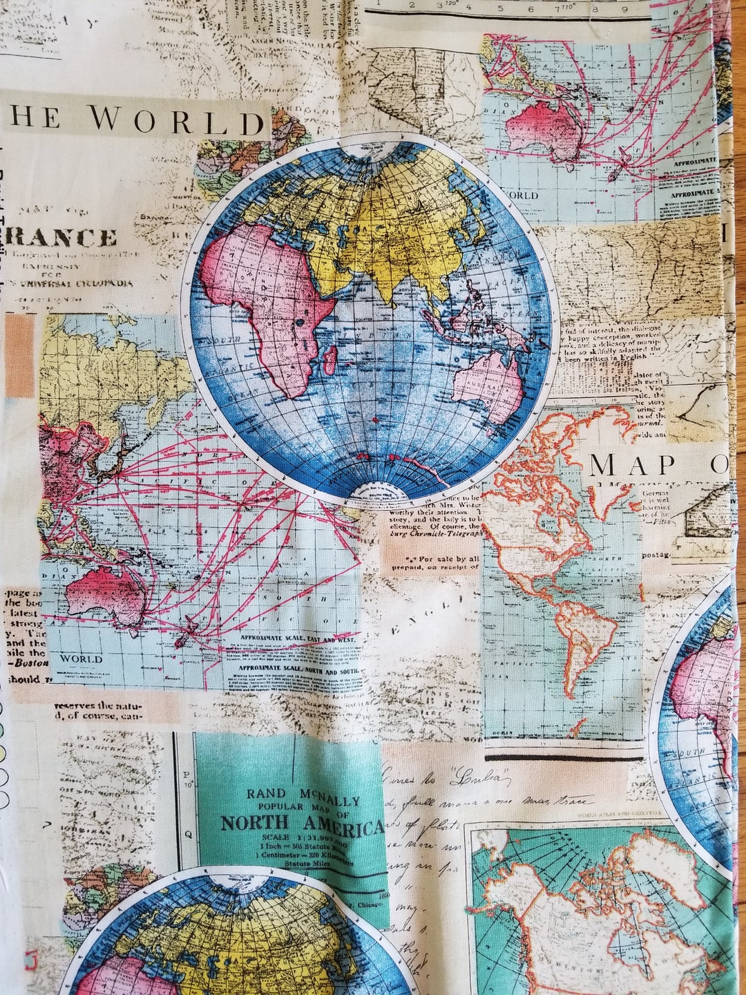 PREORDER Map Booksleeve - Etsy