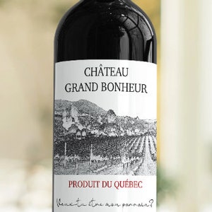 Request for SPONSOR/GODMOTHER_Wine label