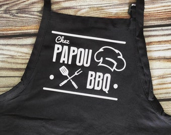 Delantal en Papou BBQ