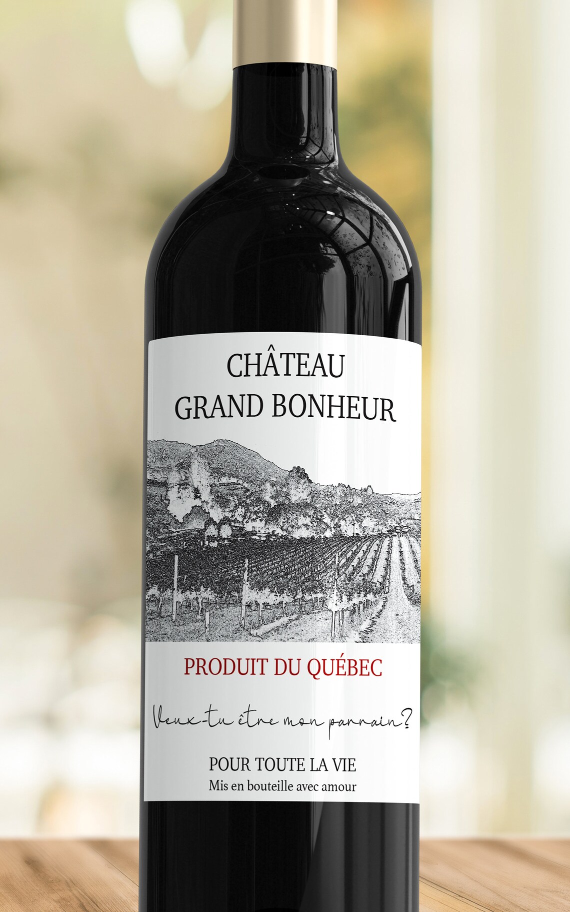 Étiquettes de vin personnalisé annonces/demandes | Etsy