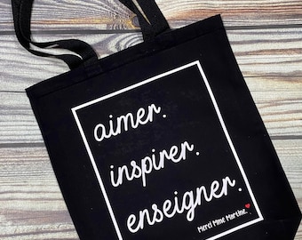 El bolso del profesor: para amar. Para inspirar. Para enseñar.