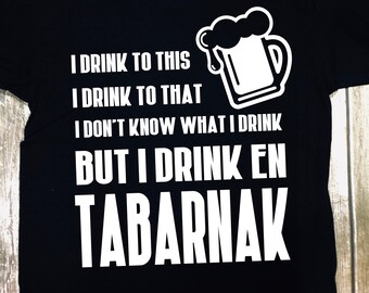Camiseta: Brindo por esto... (cerveza modelo #4)