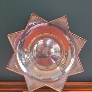 Silver Star Decorative Bowl