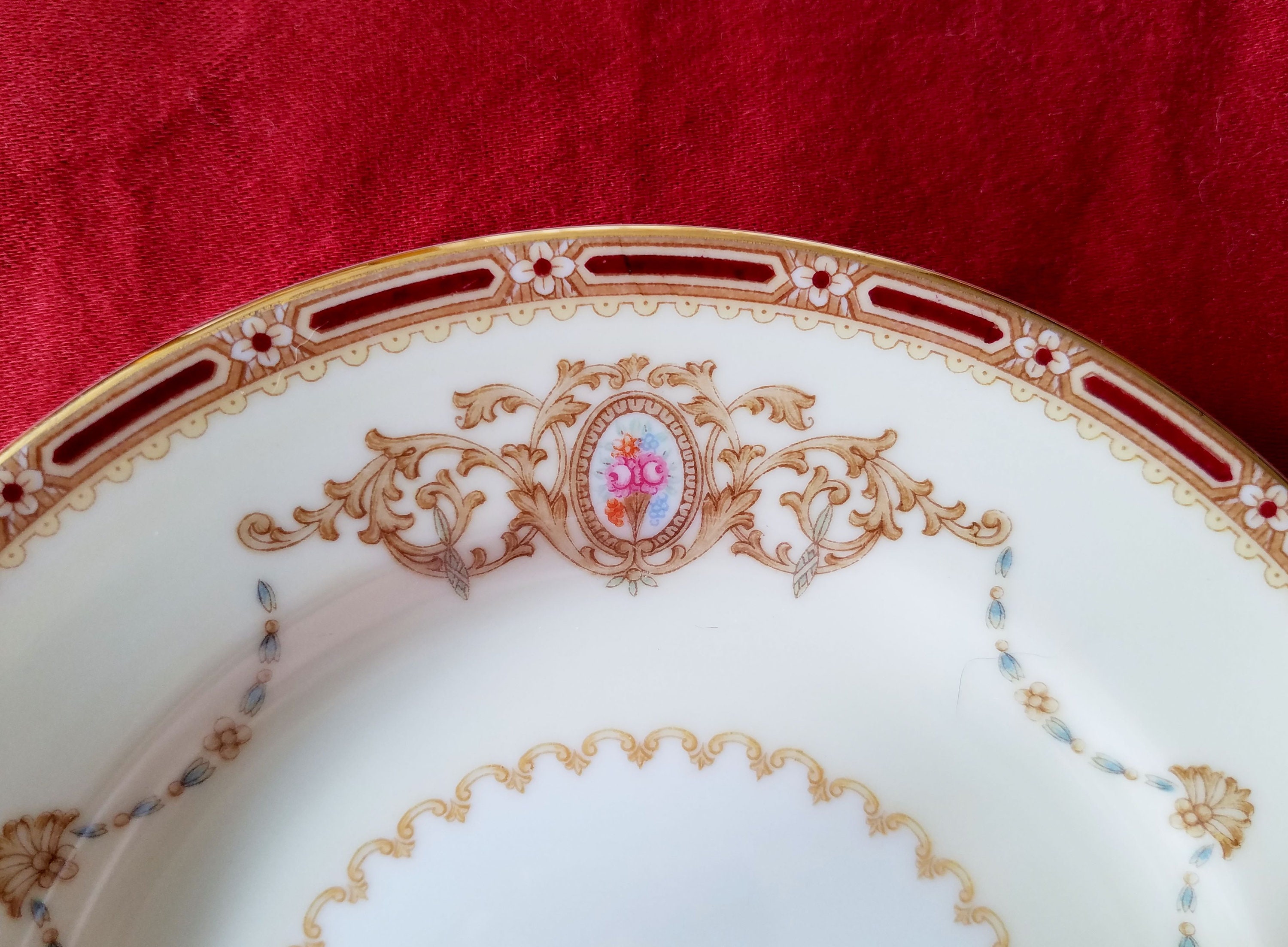 1802-noritake-vintage-china-bread-butter-plates-etsy