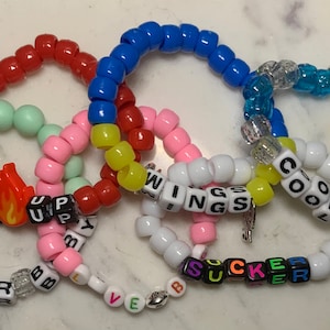 Jonas Brother Song Bracelets