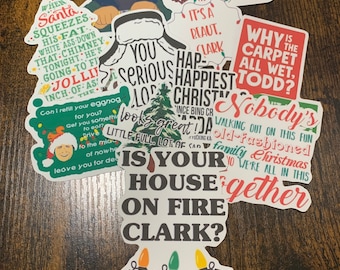 Christmas Vacation Stickers