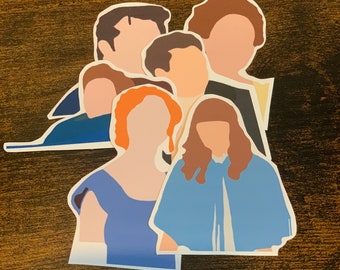 Bridgerton Stickers 6pack
