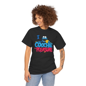 I Eat Coochie For Pleasure Shirt | Funny Adult Humor | Sarcastic NSFW Graphic T Shirt | Offensive Gag Gift | Unisex Gildan Heavy Cotton Tee
