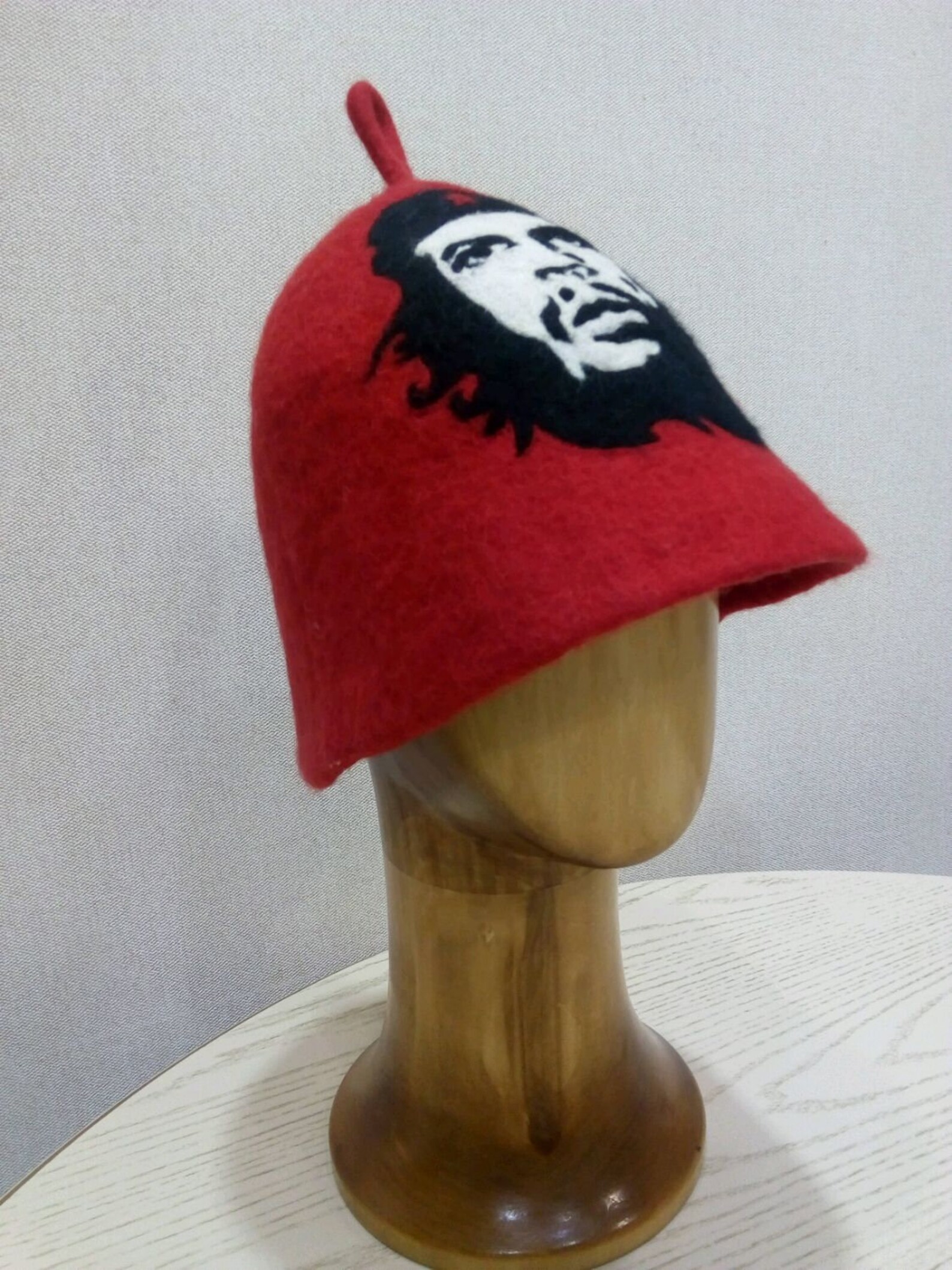 Handcrafted sauna hat felted 100 merino wool Etsy