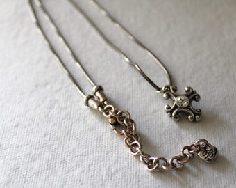 Brighton Small Cross Pendant Necklace