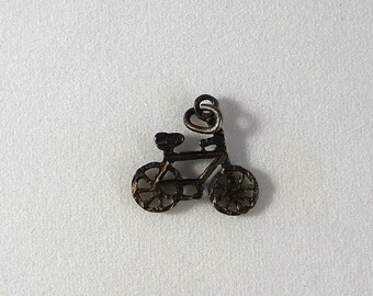 Vintage Unique Bike Charm or Pendant