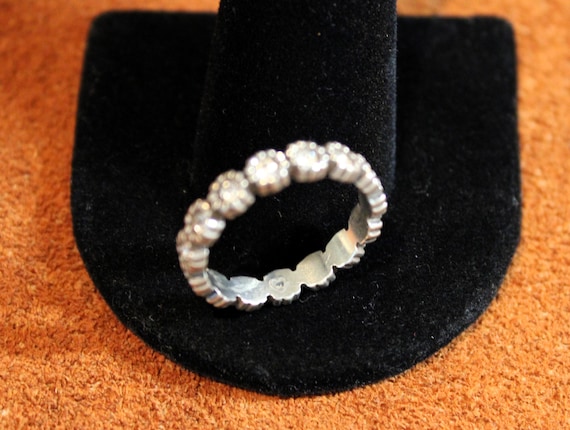 Brighton Twinkle Flower Infinity Ring - image 2