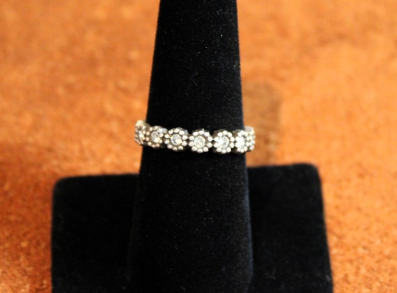 Brighton Twinkle Flower Infinity Ring - image 1