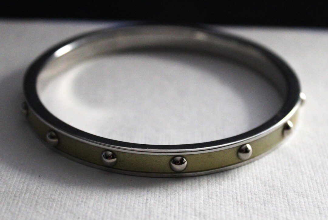 Coach Gold Tone Designer Cuff Bracelet - Etsy