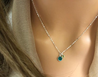 Birthstone For Mother And Daughter, Grandma And I, Mother Day Gift, Gift For Mom, Gift for Grandmother, Mother In Law Gift For Sisters.