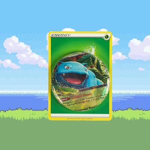 Botón grande de la carta TCG de Pokémon Pocket Monster