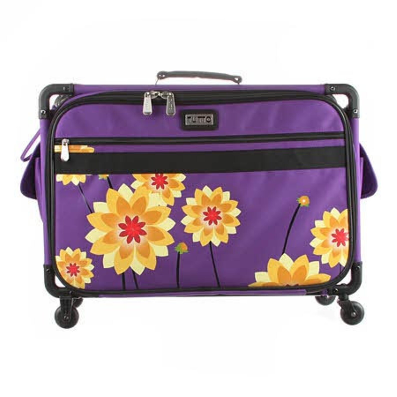Tutto Sewing Machine Case On Wheels Large 21in Dahlia Etsy